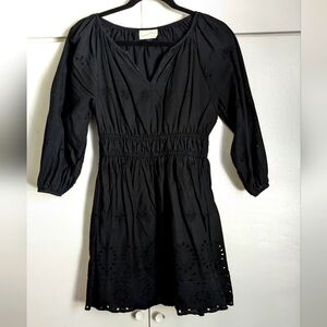 Universal Thread Black Floral Mini Dress